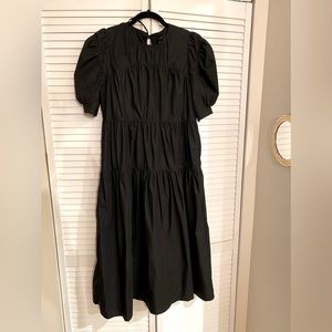 En Saison Puff Sleeve Dress